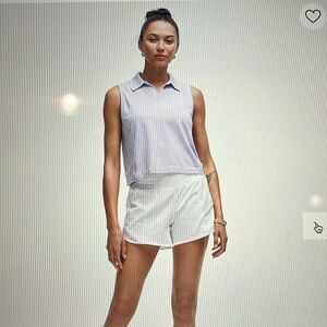 BRAND NEW hotty hot high rise lined short 4” white